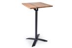 Statafel Helsinki | 60x60cm | opklapbaar, Tuin en Terras, Tuintafels, Ophalen of Verzenden, Nieuw, Vierkant, Kunststof