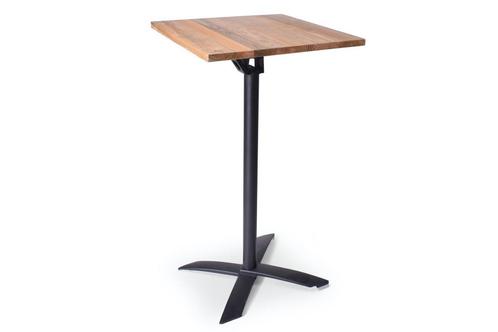 Statafel Helsinki | 60x60cm | opklapbaar, Tuin en Terras, Tuintafels, Nieuw, Kunststof, Vierkant, Ophalen of Verzenden