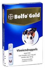 Bolfo Gold Hond Vlooiendruppels - 100 2 PIPET (29851), Verzenden