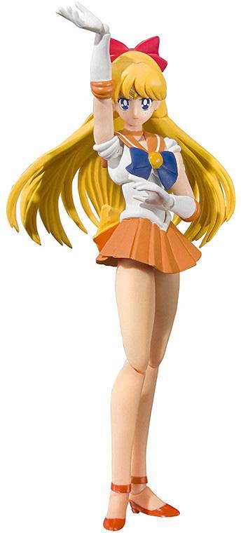Bandai Sailor Moon S.H.Figuarts Figure-Sailor Venus, Verzamelen, Beelden en Beeldjes, Nieuw, Ophalen of Verzenden