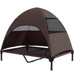 TRUUSK Hondenligstoel Outdoor Met Dak - Verhoogd Hondenbed V