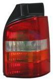 VOLKSWAGEN TRANSPORTER T5, 2003-2009 - ACHTERLICHT, rood/..., Verzenden, Nieuw, Volkswagen