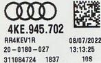 Audi e-Tron 4KE achter bumperreflector rechts 4KE945702, Ophalen, Gebruikt, Rechts, Bumper