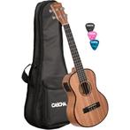 Cascha HH2048E Premium Mahogany E/A tenor ukelele set, Verzenden, Nieuw