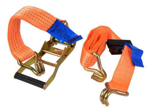 50x3000 Mm Spanband - Sjorband 3 Punts 4 Ton Voor Autotransp, Auto diversen, Auto-accessoires, Nieuw, Ophalen of Verzenden