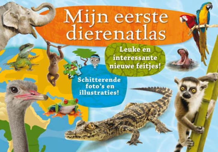 Mijn eerste dierenatlas 9789089417947 Sergio Szwarcberg, Boeken, Overige Boeken, Gelezen, Verzenden