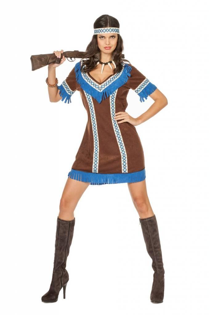 Indianen jurk Tenderfoot, Kleding | Dames, Carnavalskleding en Feestkleding, Nieuw, Ophalen of Verzenden