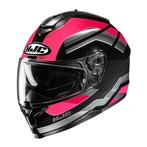 HJC C70N Belis Zwart Roze Integraalhelm, Motoren, Nieuw met kaartje, XS, HJC, Integraalhelm