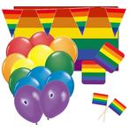 Regenboog decoratiepakket middel - Regenboog thema, Verzenden, Nieuw