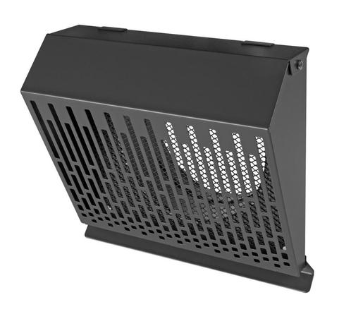 Whisper Luxe Design Gevelkap 125mm - AFVOER - GRAFIETGRIJS, Doe-het-zelf en Verbouw, Ventilatie en Afzuiging, Nieuw, Verzenden