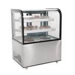 Polar G-serie koelvitrine met gebogen glas 270 liter, Verzenden, Nieuw in verpakking, Koelen en Vriezen