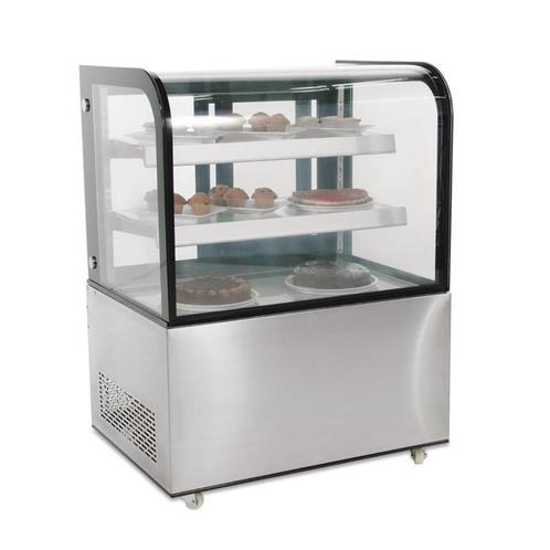 Polar G-serie koelvitrine met gebogen glas 270 liter, Zakelijke goederen, Horeca | Keukenapparatuur, Koelen en Vriezen, Verzenden