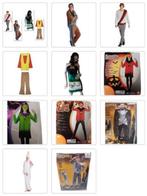 Partij verkleedkleding 50 stuks mix geleverd, Nieuw