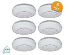 Veiling - Elro 6-pack rookmelders FZ500261R, Doe-het-zelf en Verbouw, Alarmsystemen, Nieuw