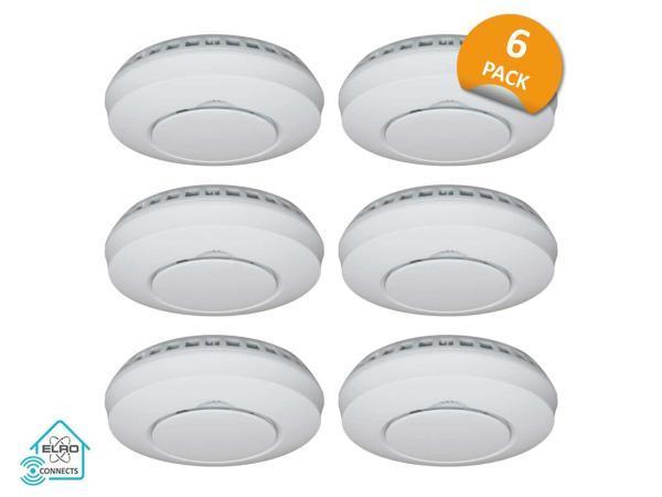 Veiling - Elro 6-pack rookmelders FZ500261R, Doe-het-zelf en Verbouw, Alarmsystemen