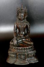 Boeddha Amitabha - Brons, Koper - China - Qing Dynastie