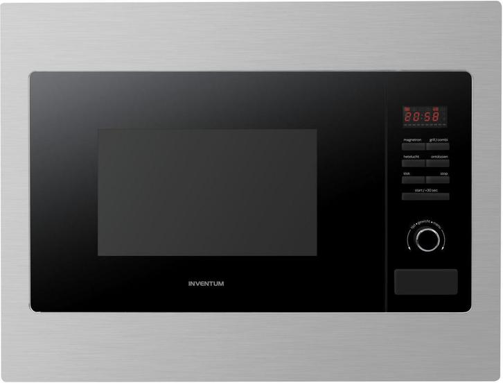 Inventum IMC6125F inbouw magnetron - nis 45 cm., Witgoed en Apparatuur, Magnetrons, Inbouw, Magnetron, Nieuw, Draaiplateau, Verzenden