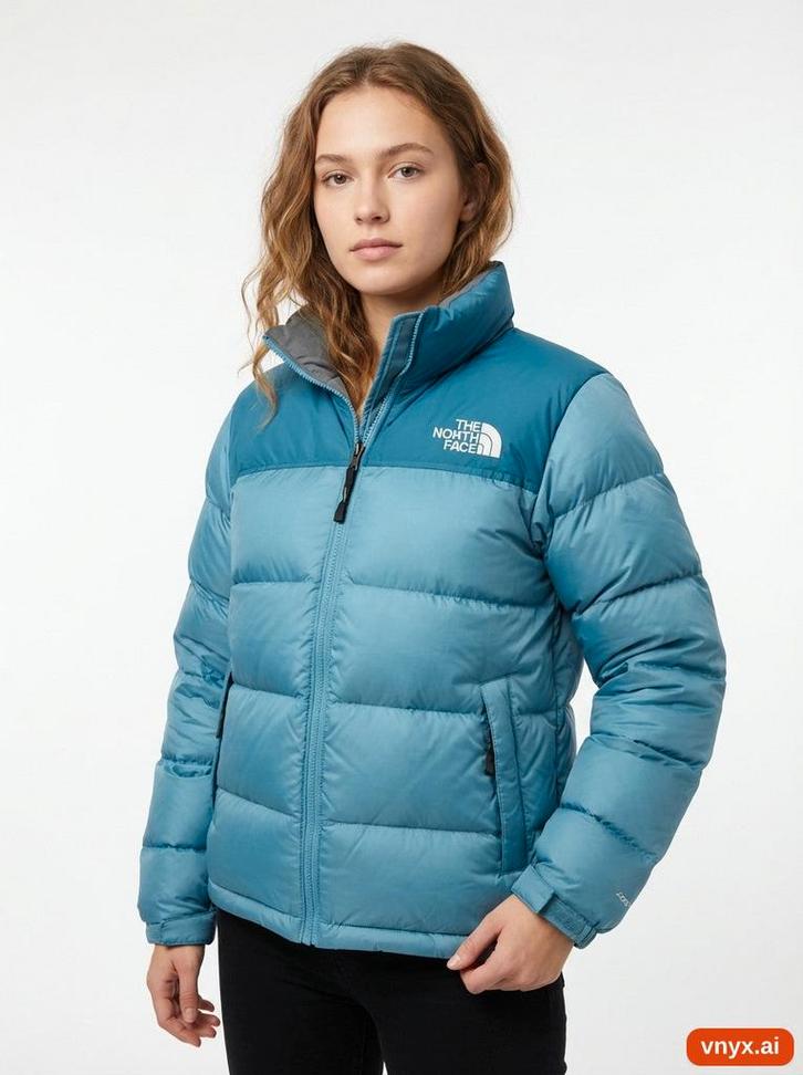 Puffer The North Face Jacket in Teal/Light Blue size XL, Kleding | Heren, Jassen | Zomer, Overige maten, Ophalen of Verzenden