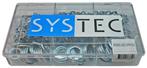sluitring din 125a verzinkt Systec assortiment doos 9-va..., Doe-het-zelf en Verbouw, Nieuw
