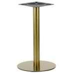 Tafelonderstel | RONDELL | RVS | Goudkleurig | Ø450x725(h)mm, Verzenden, Nieuw in verpakking