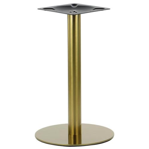 Tafelonderstel | RONDELL | RVS | Goudkleurig | Ø450x725(h)mm, Zakelijke goederen, Horeca | Keukenapparatuur, Nieuw in verpakking