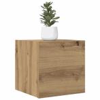 vidaXL Tv-wandmeubel 30,5x30x30 cm artisanaal eikenkleurig, Huis en Inrichting, Kasten | Televisiemeubels, Verzenden, Nieuw, Overige houtsoorten