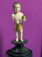 MEA: Jezus als schepper van de wereld, beeldje gips,, Nieuw