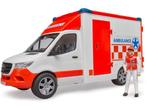 Bruder 2676 - Mercedes Sprinter ambulance - Licht- en, Nieuw