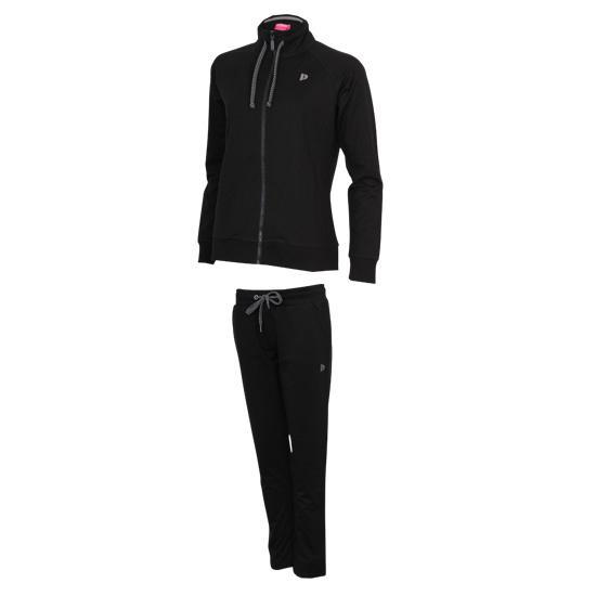 Donnay Donnay Dames - Joggingsuit Sofie - Zwart, Kleding | Dames, Sportkleding, Nieuw, Verzenden