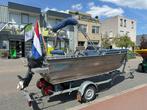 Qwest R452L Aluminium boot met Yamaha 25PK, Direct Vaarklaar, Watersport en Boten, Motorboten en Motorjachten, Ophalen, 10 tot 30 pk