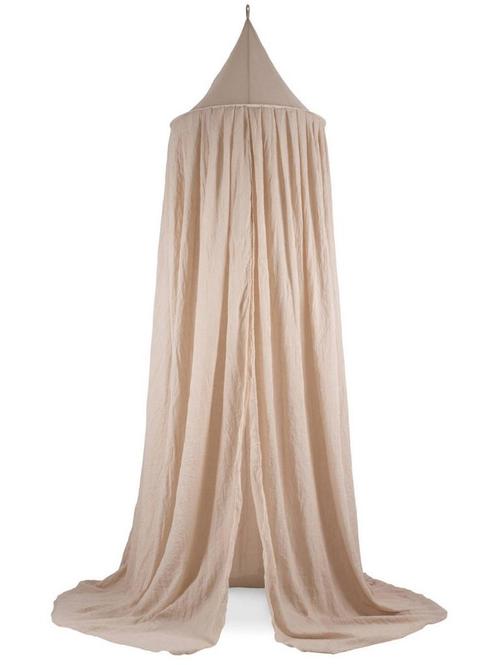 Klamboe vintage 245cm nougat Jollein (Babykamer) (Babykamer), Kinderen en Baby's, Overige Kinderen en Baby's, Nieuw, Verzenden