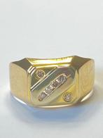 Zonder Minimumprijs - Ring - 18 karaat Geel goud -  0.18ct.