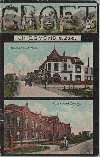 EGMOND AAN ZEE - Meerluik Groet uit Egmond a. Zee, Verzamelen, Ansichtkaarten | Nederland, Verzenden