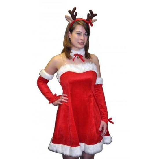 Kerstjurk Rudi met diadeem voor dames - Kerstjurkjes, Kleding | Dames, Carnavalskleding en Feestkleding, Ophalen of Verzenden