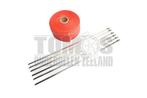 Uitlaat hitteband rood 5cm x 5 meter, Ophalen of Verzenden, Nieuw