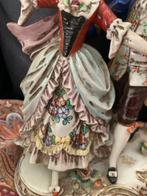 Capodimonte - Beeld, I nobili - 20 cm - Porselein, Antiek en Kunst, Antiek | Glas en Kristal