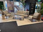 4SO Allora/Monroe loungeset terre (5-delig) - SHOWMODEL, Tuin en Terras, Verzenden, Nieuw, Overige materialen, Loungeset