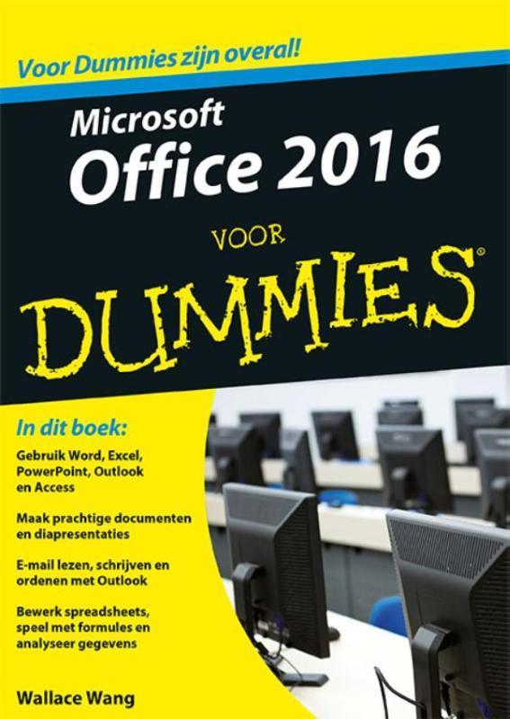 Microsoft Office 2016 voor dummies 9789045351230, Boeken, Informatica en Computer, Gelezen, Verzenden