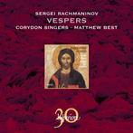 cd - Sergei Rachmaninov - Corydon Singers, Matthew Best..., Cd's en Dvd's, Verzenden, Zo goed als nieuw