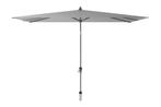 Platinum Riva stokparasol 3x2 m. - Light grey, Nieuw, Stokparasol, Verzenden, Kantelbaar