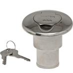 Dekvuldop Water met Slot 38mm Rvs, Watersport en Boten, Ophalen of Verzenden, Nieuw