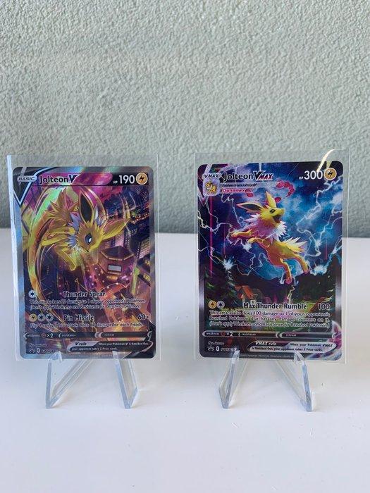 Pokémon - 2 Card - Jolteon SWSH183 / SWSH184 Full art, Foil, Hobby en Vrije tijd, Verzamelkaartspellen | Pokémon