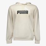 Puma ESS+ Col 2 Big Logo heren hoodie beige maat S, Nieuw, Verzenden