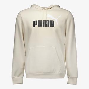 Puma ESS+ Col 2 Big Logo heren hoodie beige maat S, Kleding | Heren, Truien en Vesten, Nieuw, Verzenden
