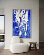 Timo Wedell - Blue Fade Abstract - XXL, Antiek en Kunst
