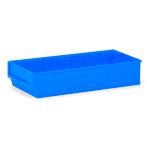 Magazijnbak kunststof met etikethouder stapelbaar, Ophalen of Verzenden