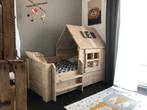 Peuterbed kinderbed met huisje steigerhout maatwerk mogelijk, Nieuw