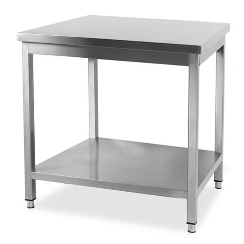 HCB Pro-line Werktafel - 80 x 60 x 85 cm - RVS, Zakelijke goederen, Horeca | Keukenapparatuur, Nieuw in verpakking, RVS Meubilair