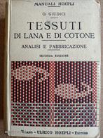Oscarre Giudici - Tessuti di lana e di cotone / Pulitura
