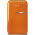 €949 Smeg FAB5LOR5 koelkast Vrijstaand 34 l D Oranje, Witgoed en Apparatuur, Ophalen of Verzenden, Nieuw, 160 cm of meer
